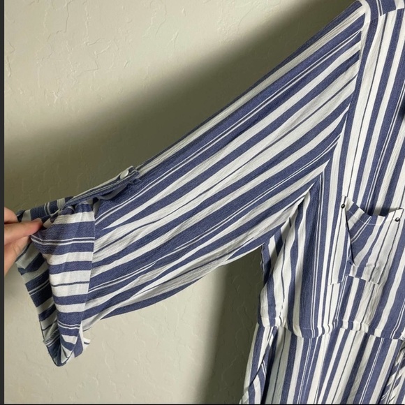 Torrid Blue Nautical Striped Dress - Picture 9 of 15